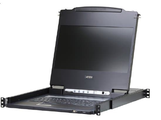 ATEN Console, 17.3" LCD FullHD, DVI HDMI VGA, USB