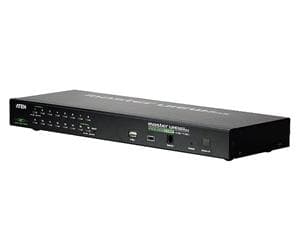 Aten 16-port KVM USB+PS 2 OSD, rack 19"+OverNet