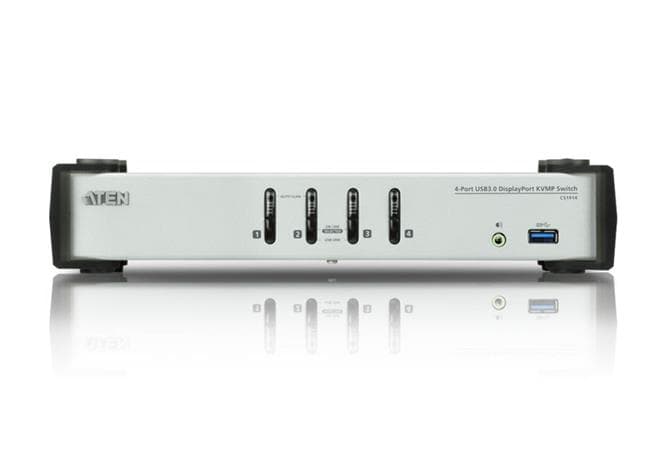 ATEN 4-port DisplayPort KVMP USB3.0, audio