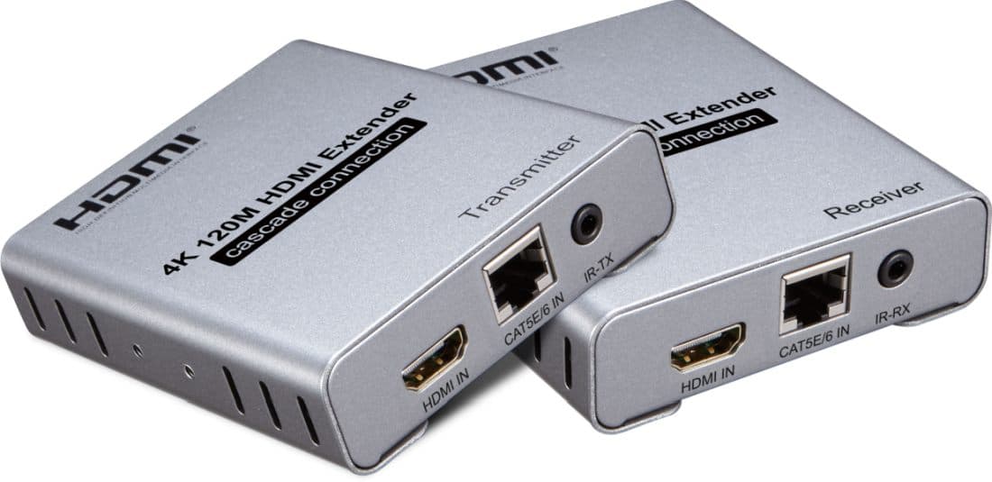 PremiumCord 4K HDMI extender na 120m přes CAT5