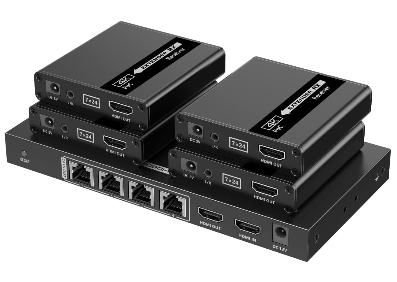 PremiumCord HDMI 1-4 splitt + ext.UHD 4K@30Hz