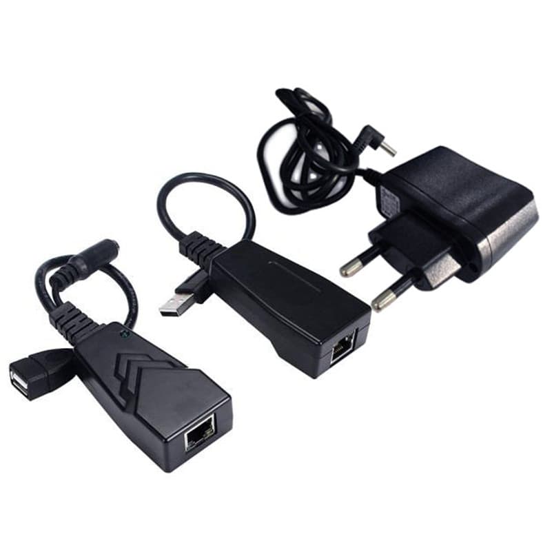 USB 2.0 extender po Cat5 Cat5e Cat6 do 50m