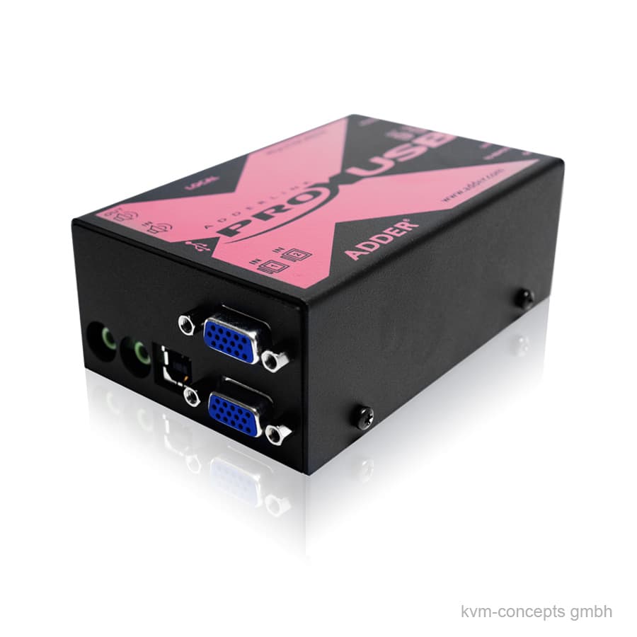 Adder DVI HDMI extender, FHD až 50 metrů, dualhead