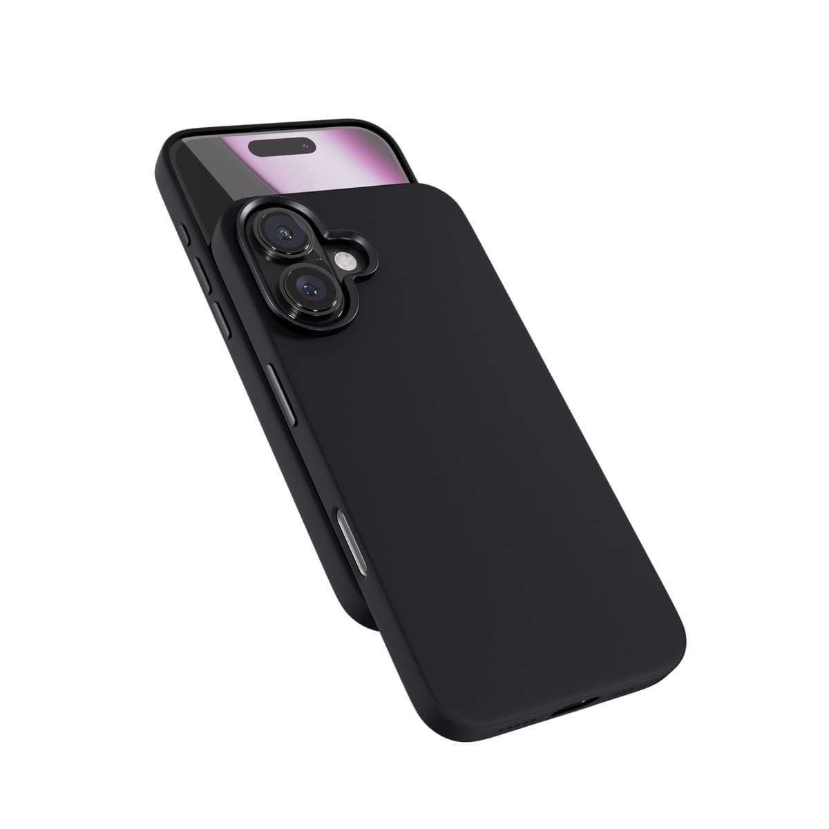 Epico Mag+ Silicone Pro kryt iPhone 16 Plus - černý