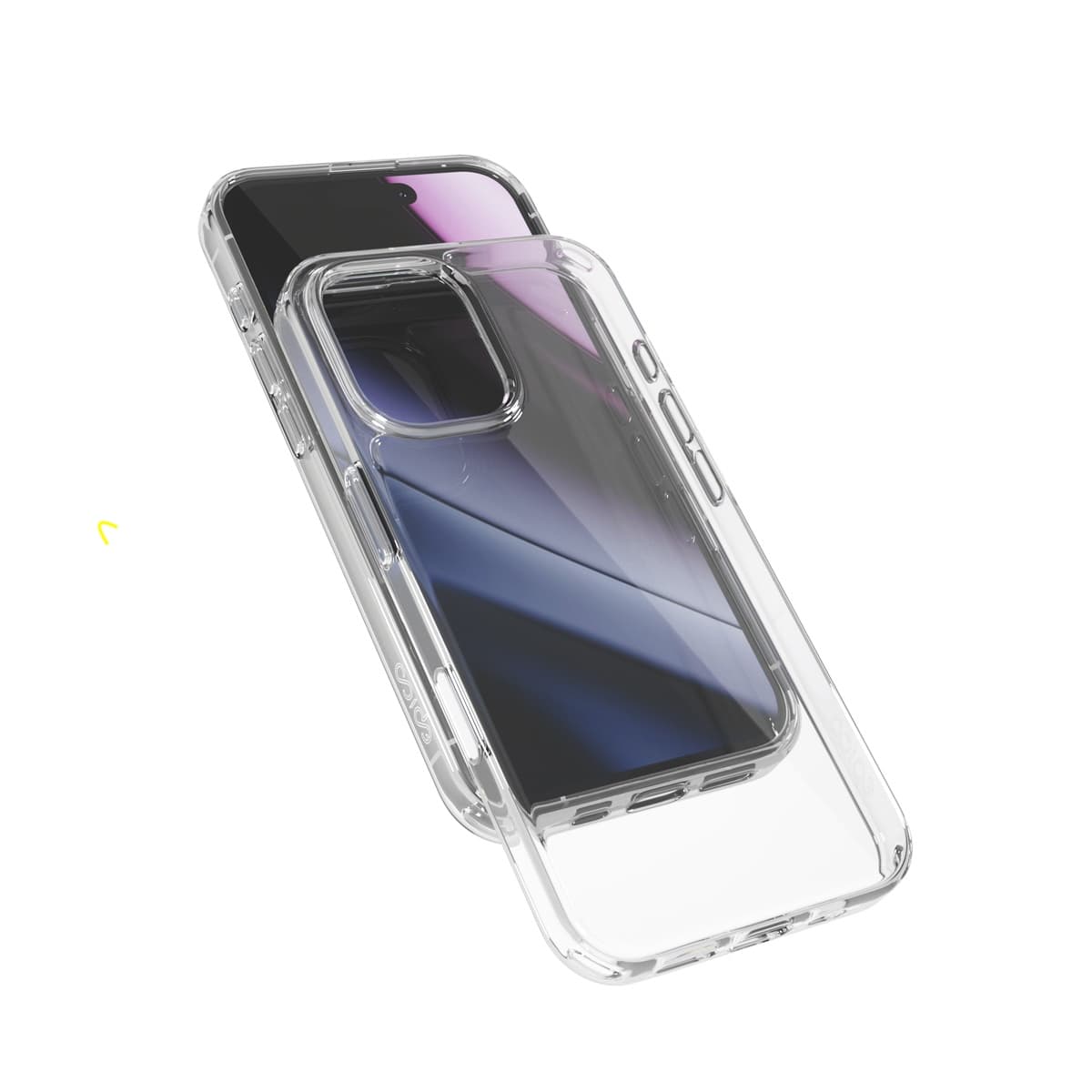 Epico Hero Case iPhone 17 - transparentní
