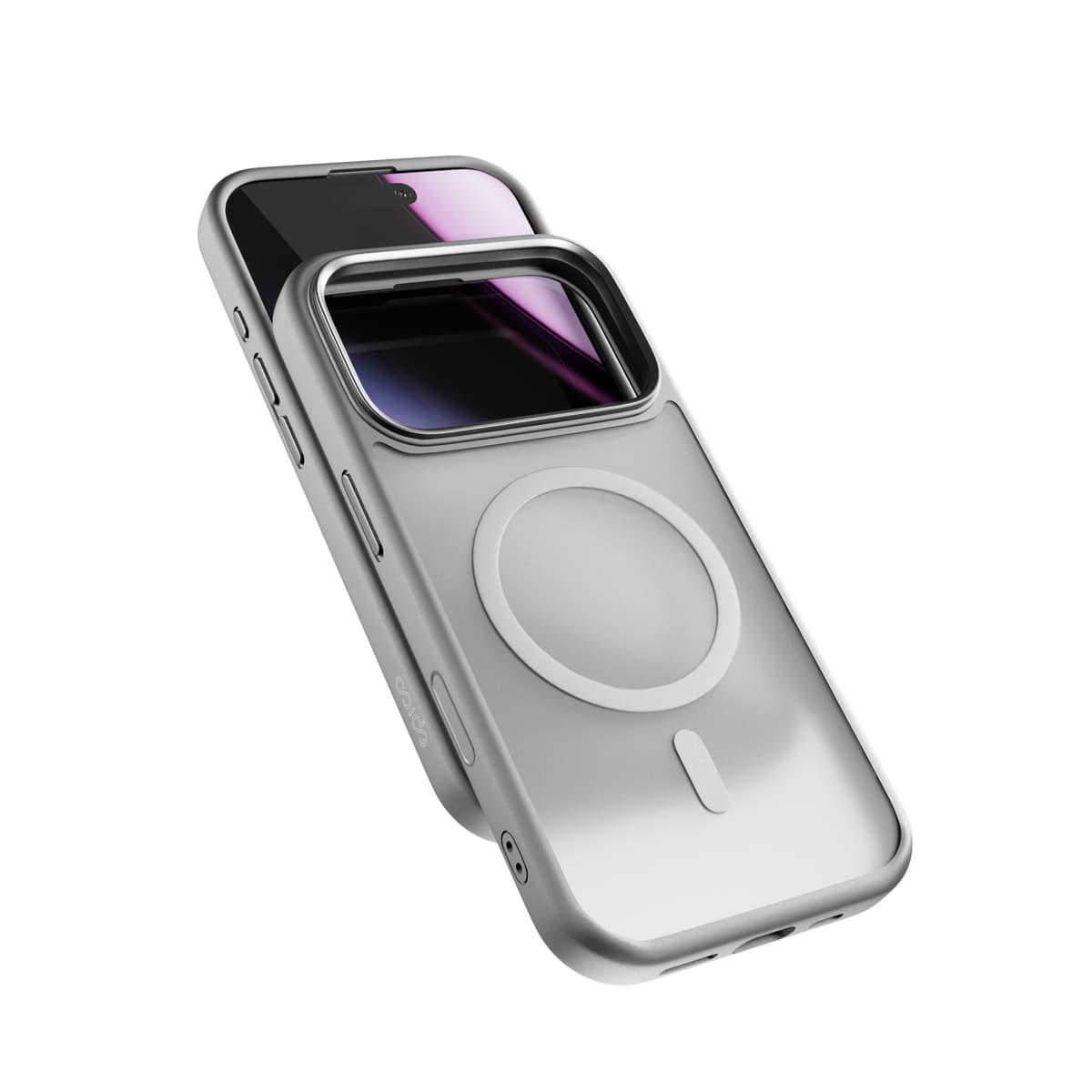 Epico HeroMatte Mag+ Case iPhone 17 Pro - šedá