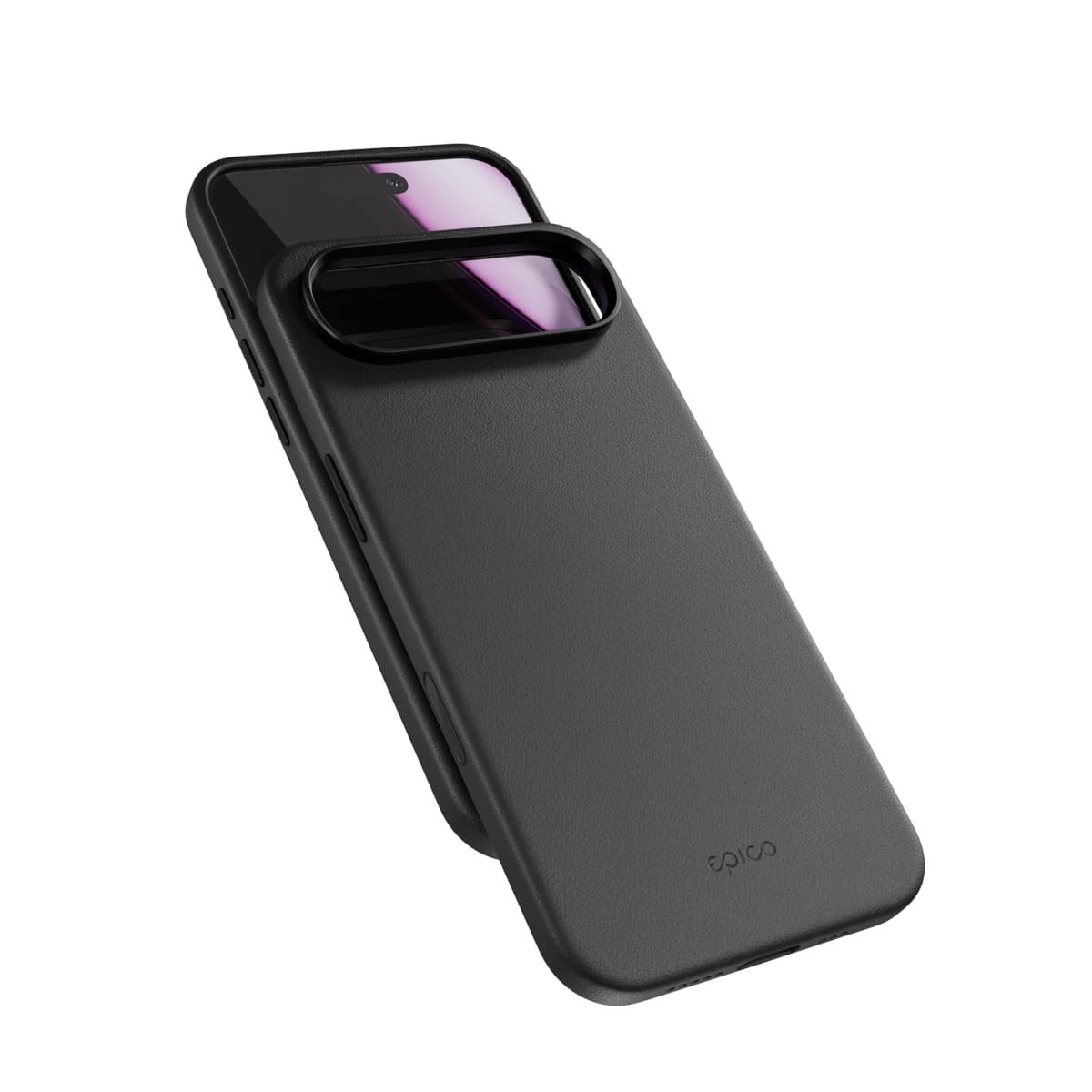 Epico Leather Mag+ Case iPhone Air - černá