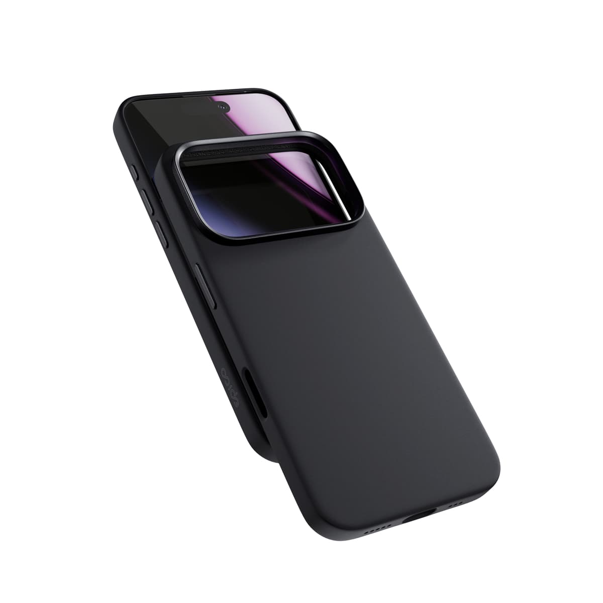 Epico Silicone Mag+ Case iPhone 17 Pro - černá