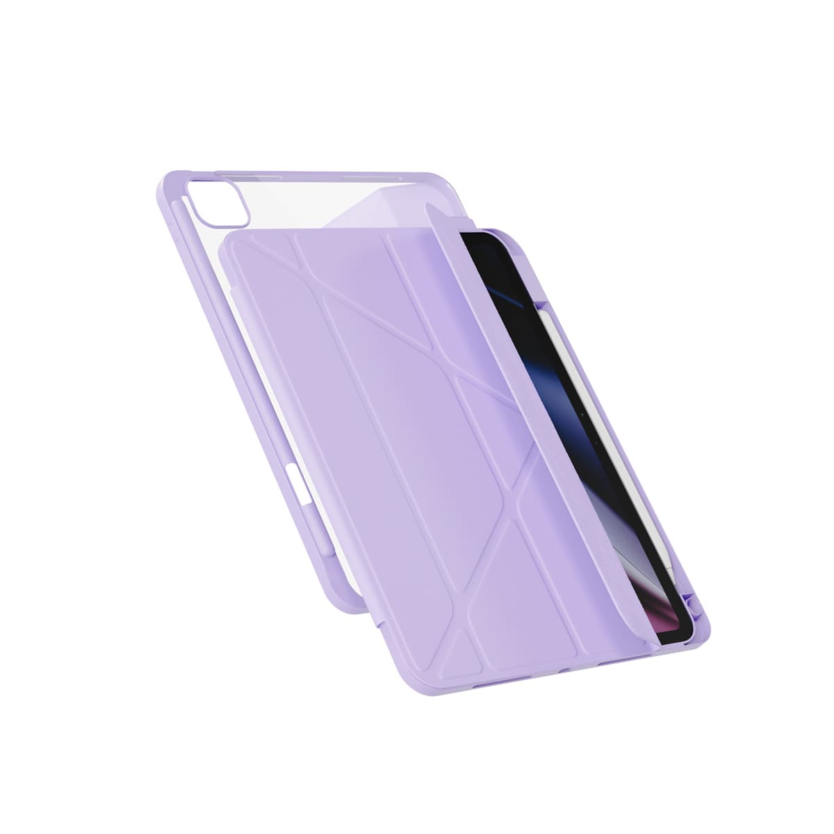 Epico Flip Case iPad Pro 12,9" (2018-2022) Air 13" M2-M4 - fialová