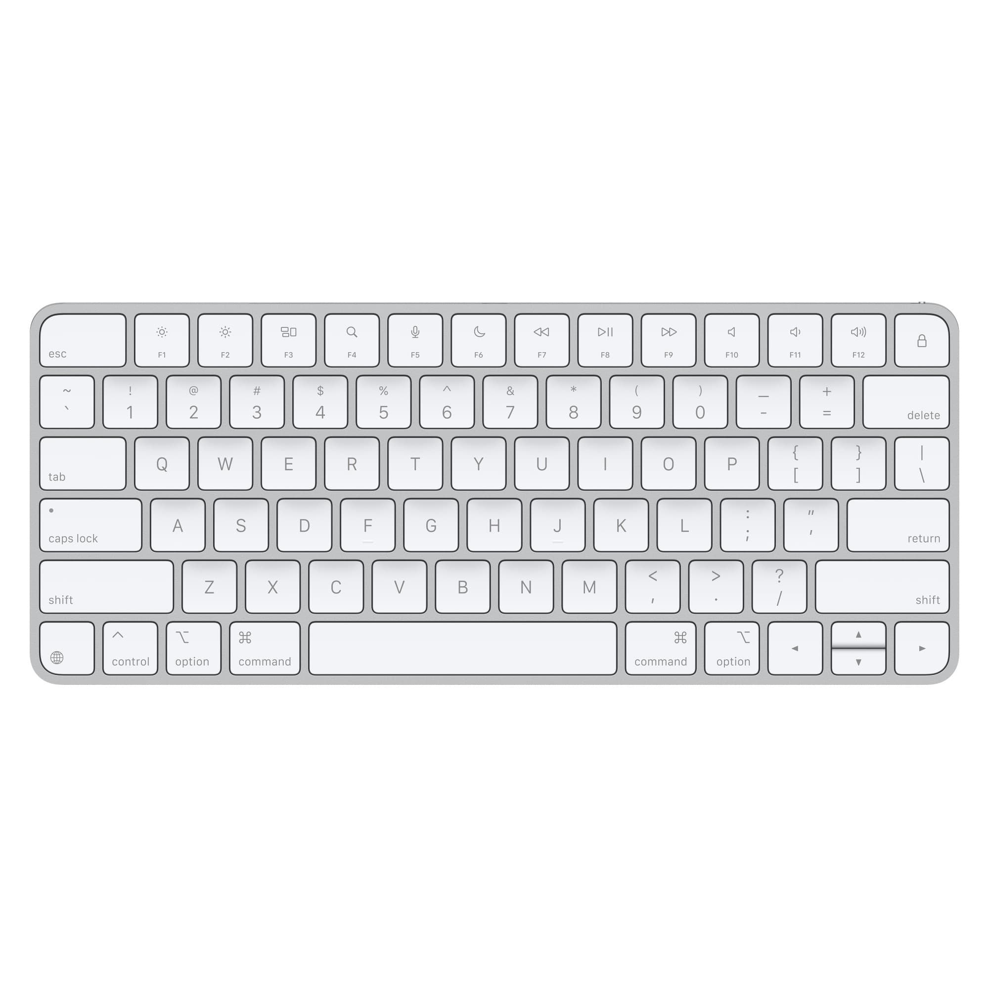 Apple Magic Keyboard Bezdrátová Bluetooth US layout Bílá