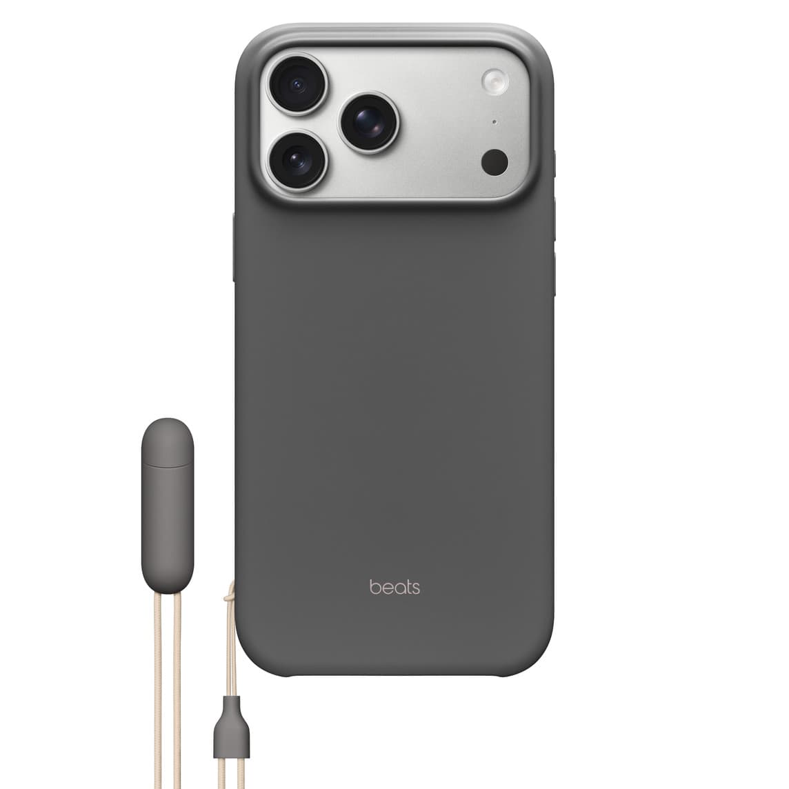 Beats iPhone 17 Pro Max Kick.Case MS+Cam.C-Gr.Gray