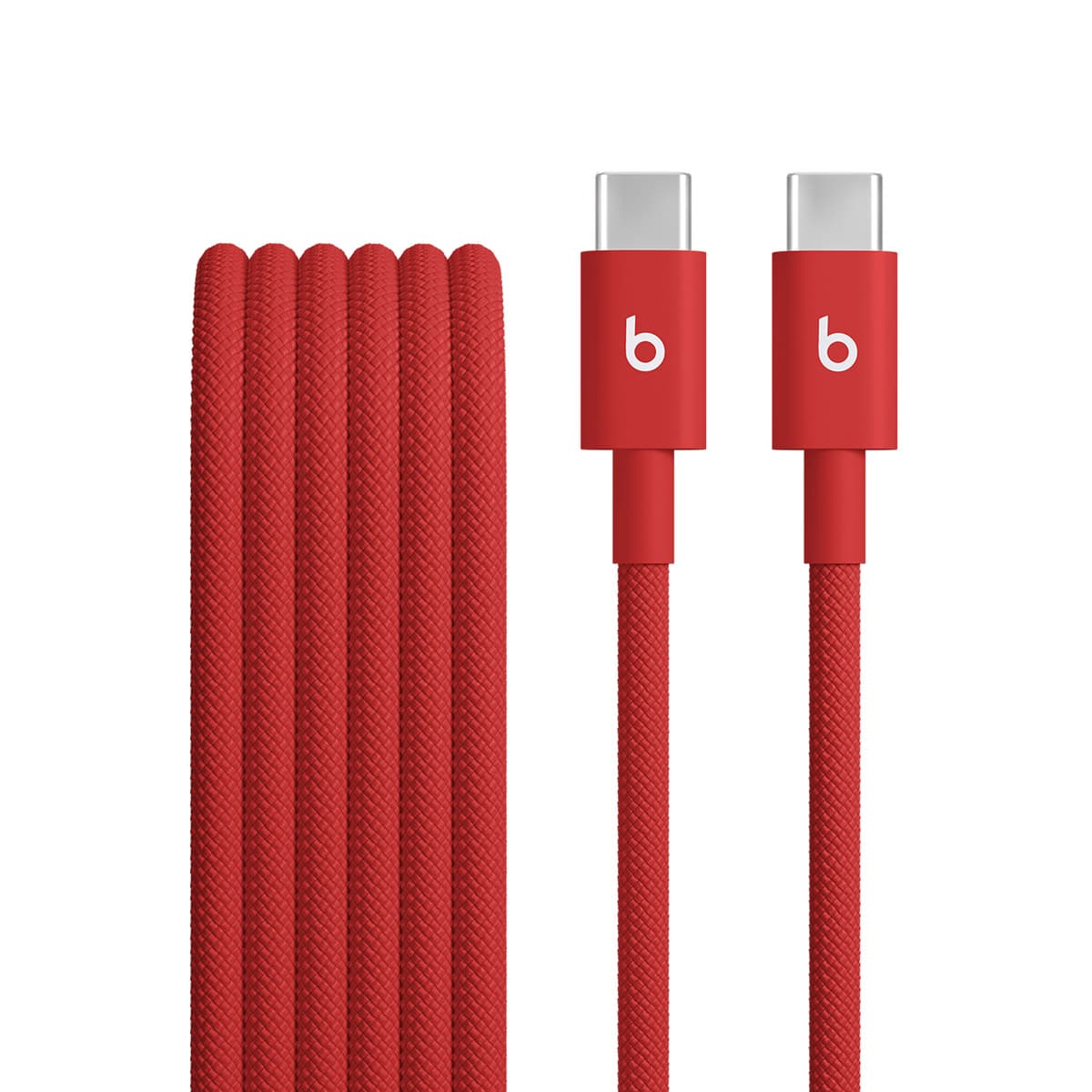Beats 240W USB-C USB-C Braided Cable (3m)- Red
