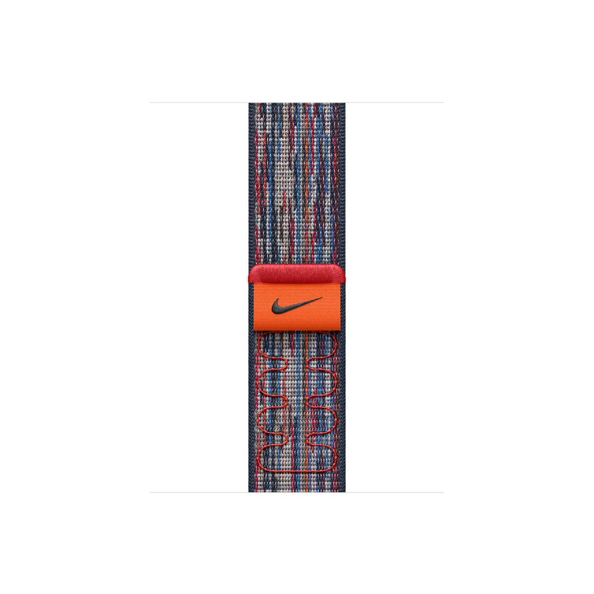 Apple Watch Blue/Red Nike Sport Loop 40mm