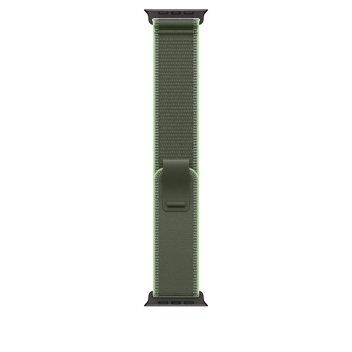 Apple Watch Green/Neon Trail Loop -S/M-Bl.Titan 49mm