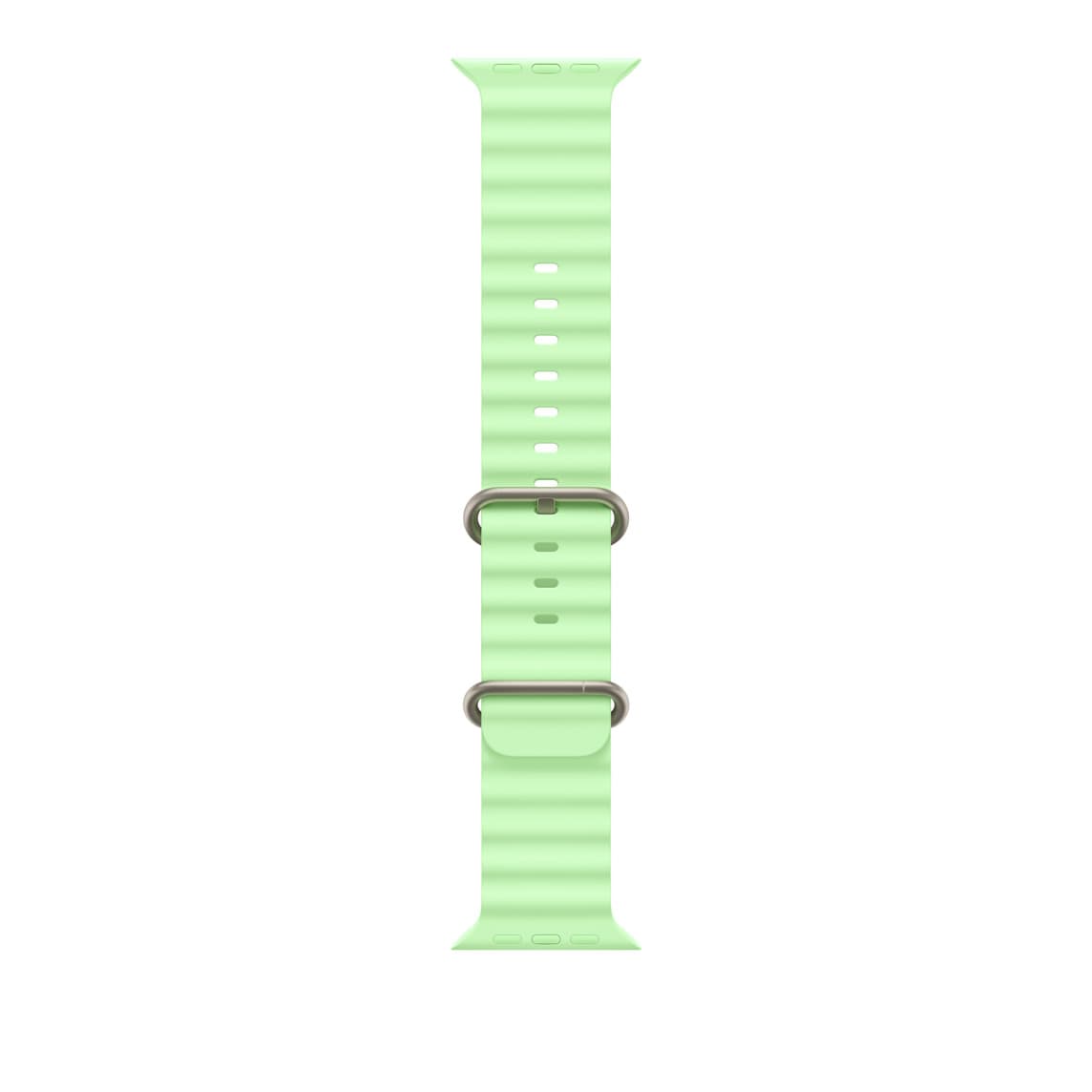 Apple Watch Neon Green Ocean Band - N.Titan 49mm