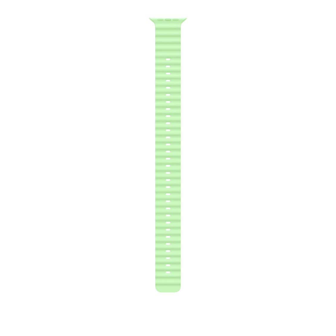 Apple Watch Neon Green Ocean Band Ext. - Bl.Titan 49mm