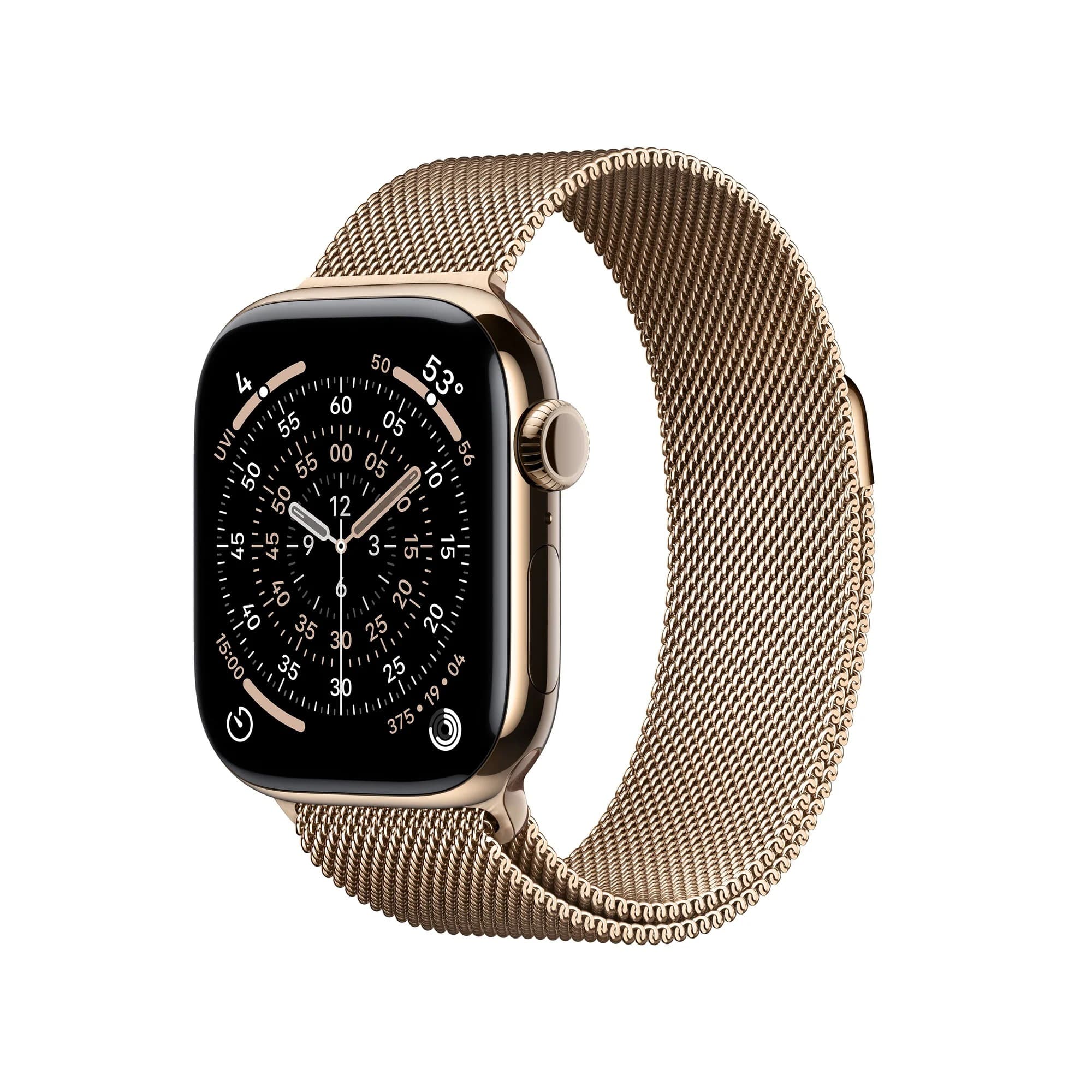 Apple Watch S11 Cell 42 Elegant Band Gold