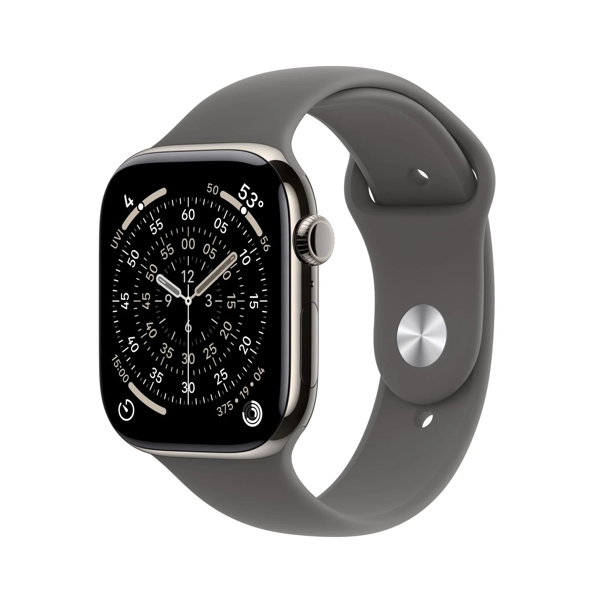 Apple Watch S11 Cell 46 Sport Band Stone Grey