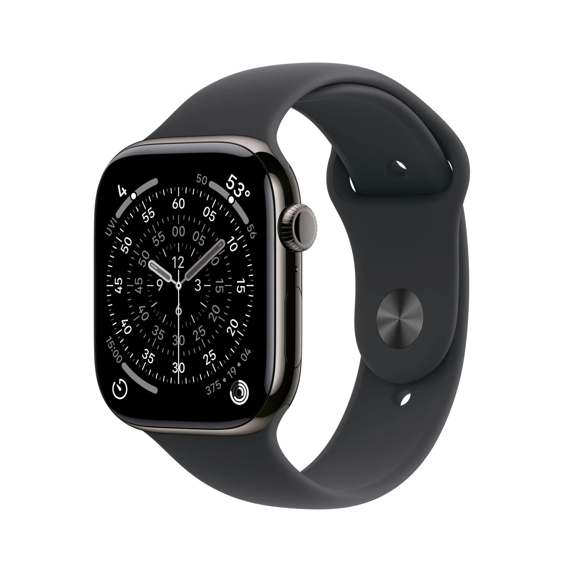 Apple Watch S11 Cell 46 Sport Band Black