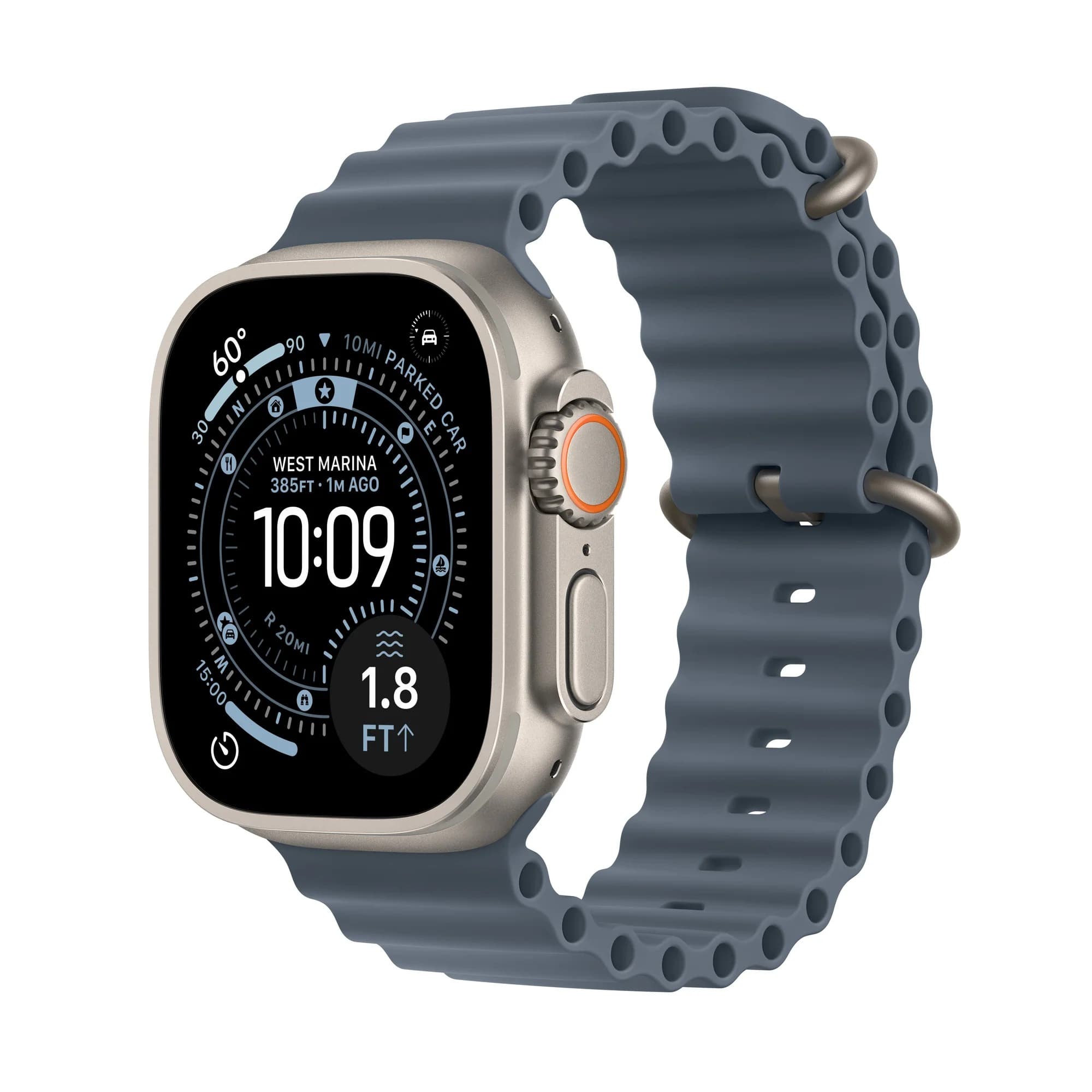 Apple Watch Ultra 3 49 Sport Band Anchor Blue