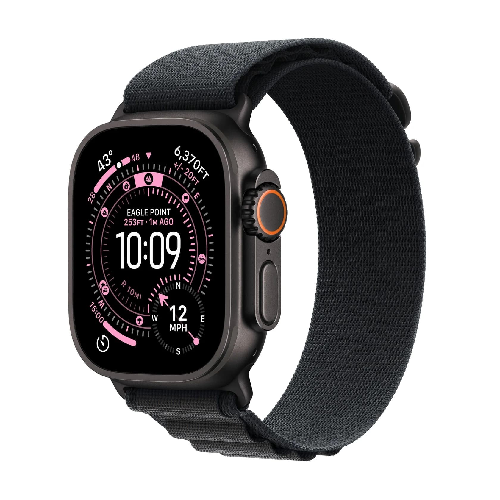 Apple Watch Ultra 3 49 Elegant Band Black
