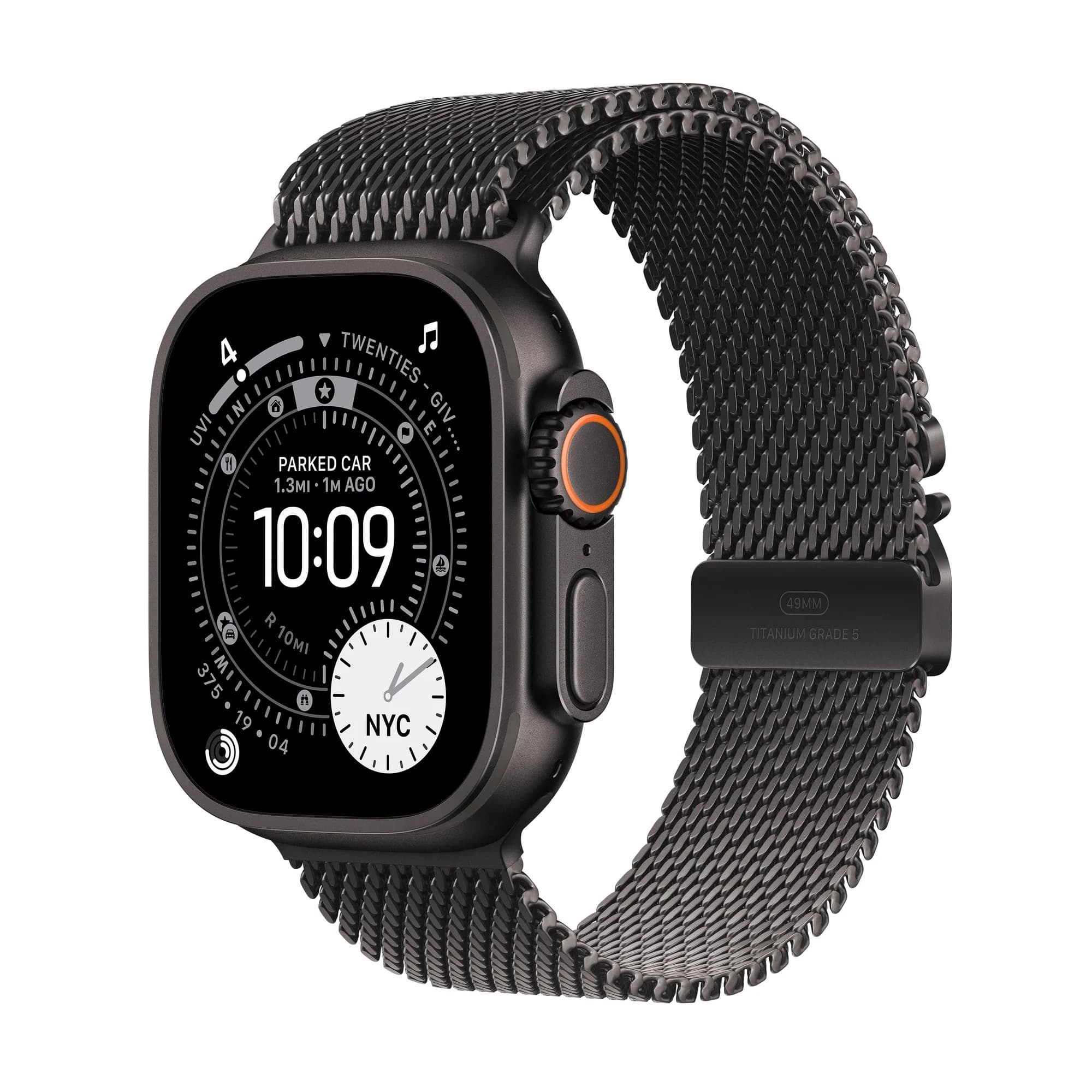 Apple Watch Ultra 3 49 Elegant Band Black
