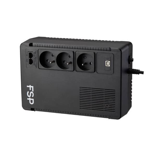 FSP UPS ECO 800 FR, 800 VA 480 W, USB, RJ45, line interactive