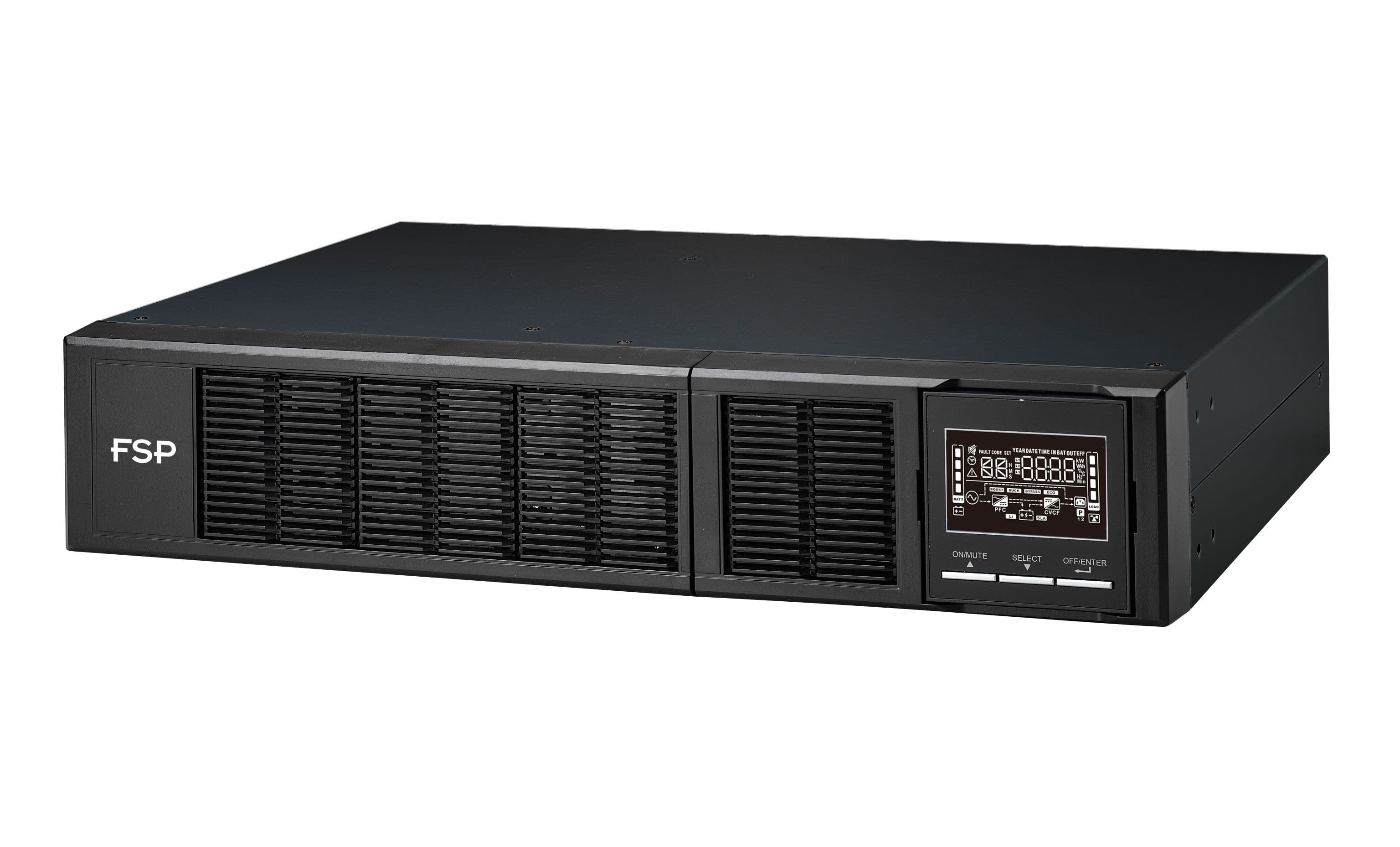 FSP UPS Clippers RT 2K 2U, 2000 VA 2000 W, online