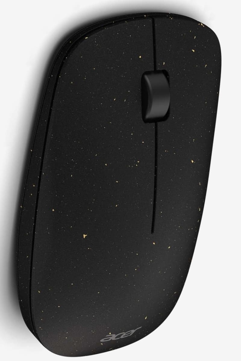 Acer Vero Kancelářská Optická 1 200 DPI Bezdrátová USB Černá