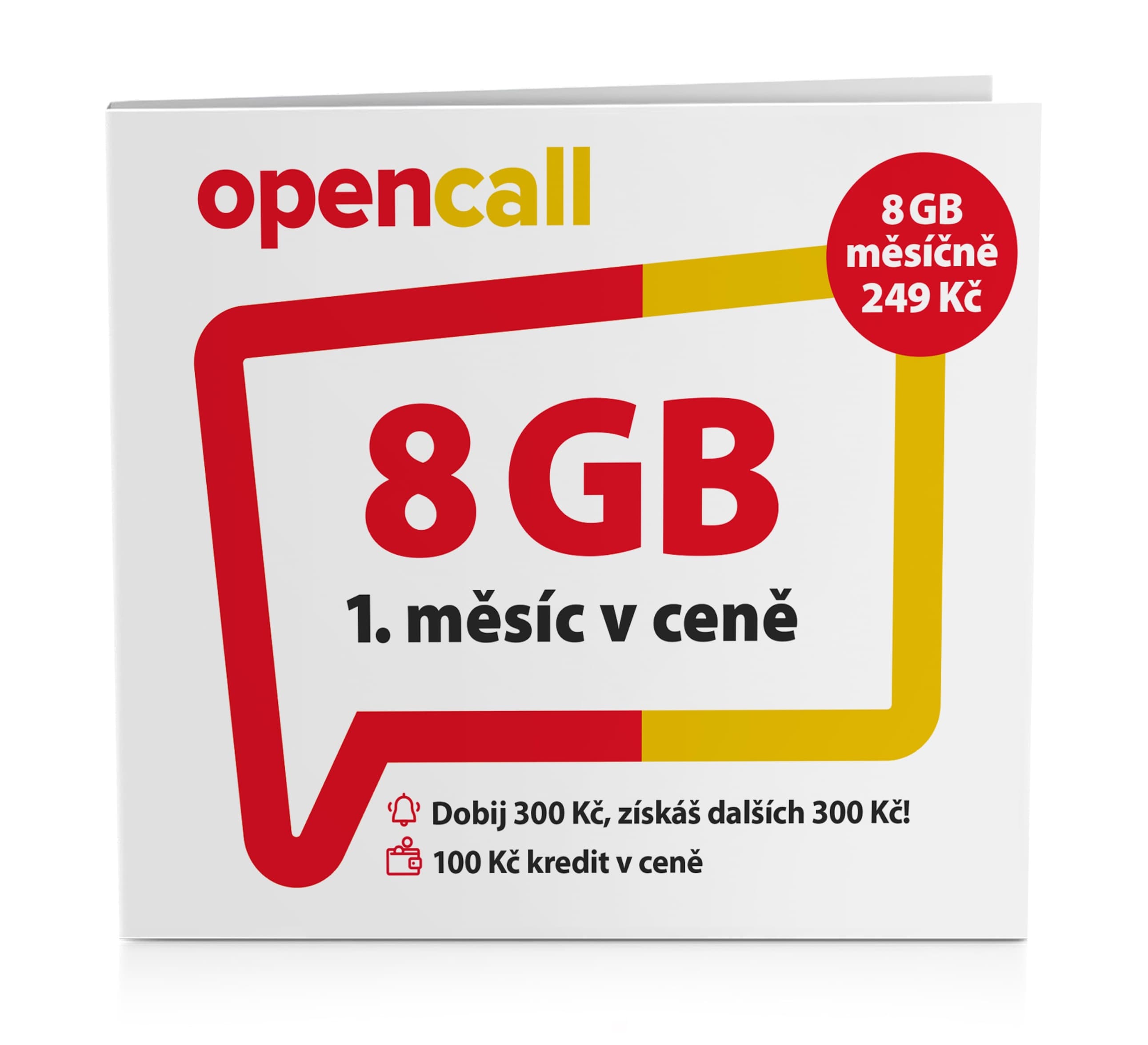 O2 Předplacená karta OpenCall