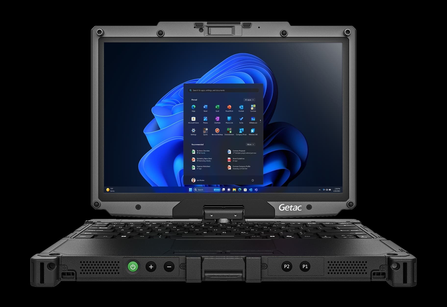Getac V120 12.2" Ultra 5 225H 16GB 256GB W11P