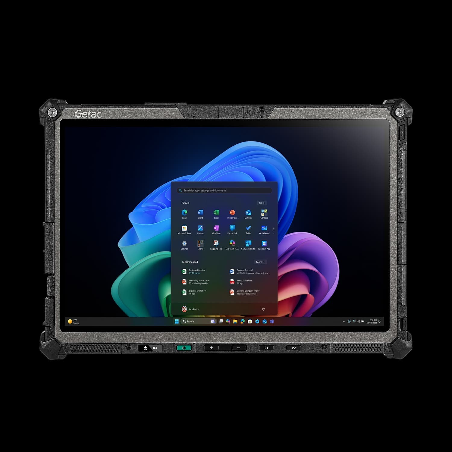 Getac F120 12.2" Core Ultra 5 226V 16GB 256GB W11P