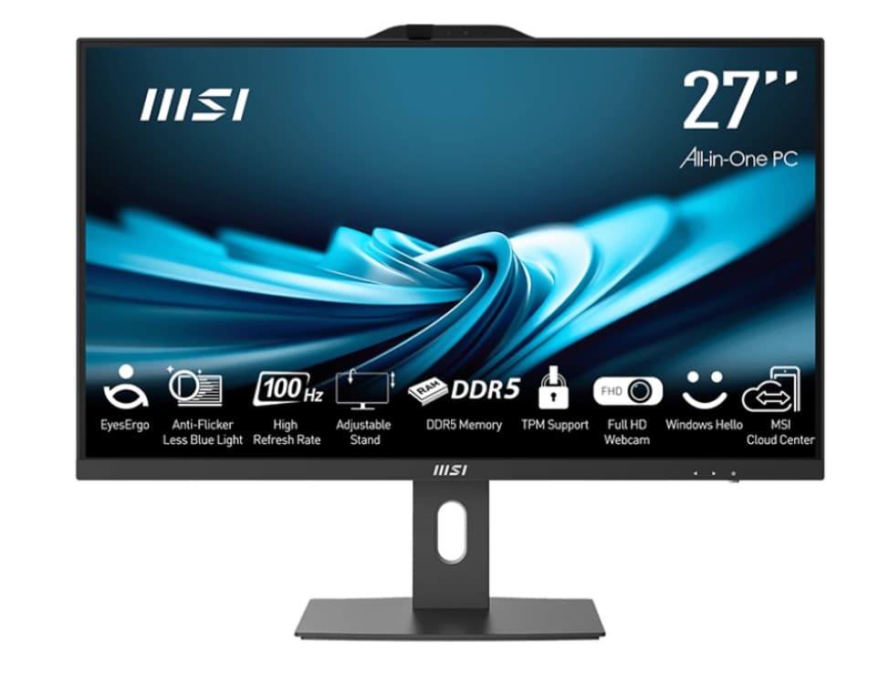 MSI PRO AP272P 14M-1077EU AIO i5-14400 8GB 512GB Intel int W11H 3R