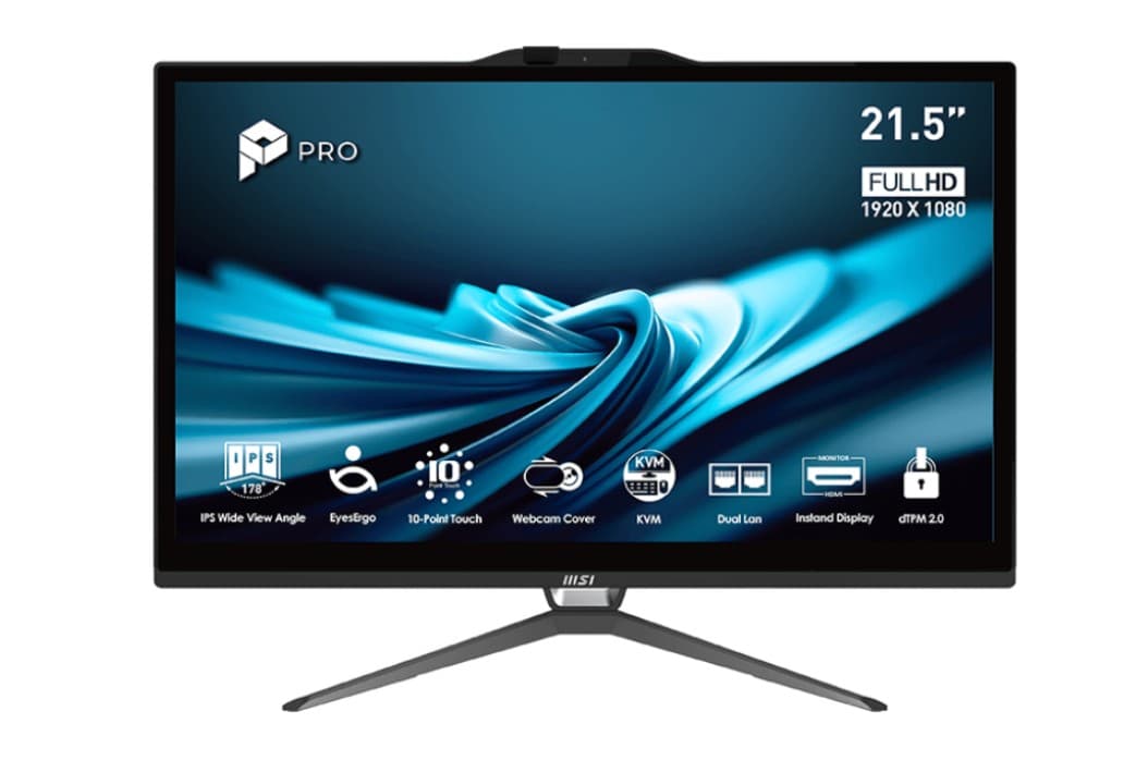 MSI PRO AP222T i5-14400 FHD 8 512 W11P BL