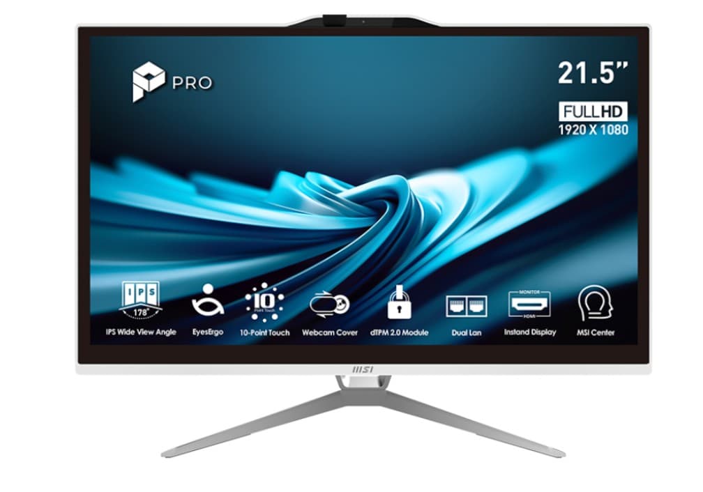 MSI PRO AP222T i5-14400 FHD 8 512 W11P W