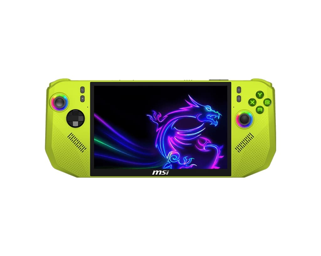 MSI Claw 8"FHD+ Ryzen Z2 24G 1 AMD W11H green