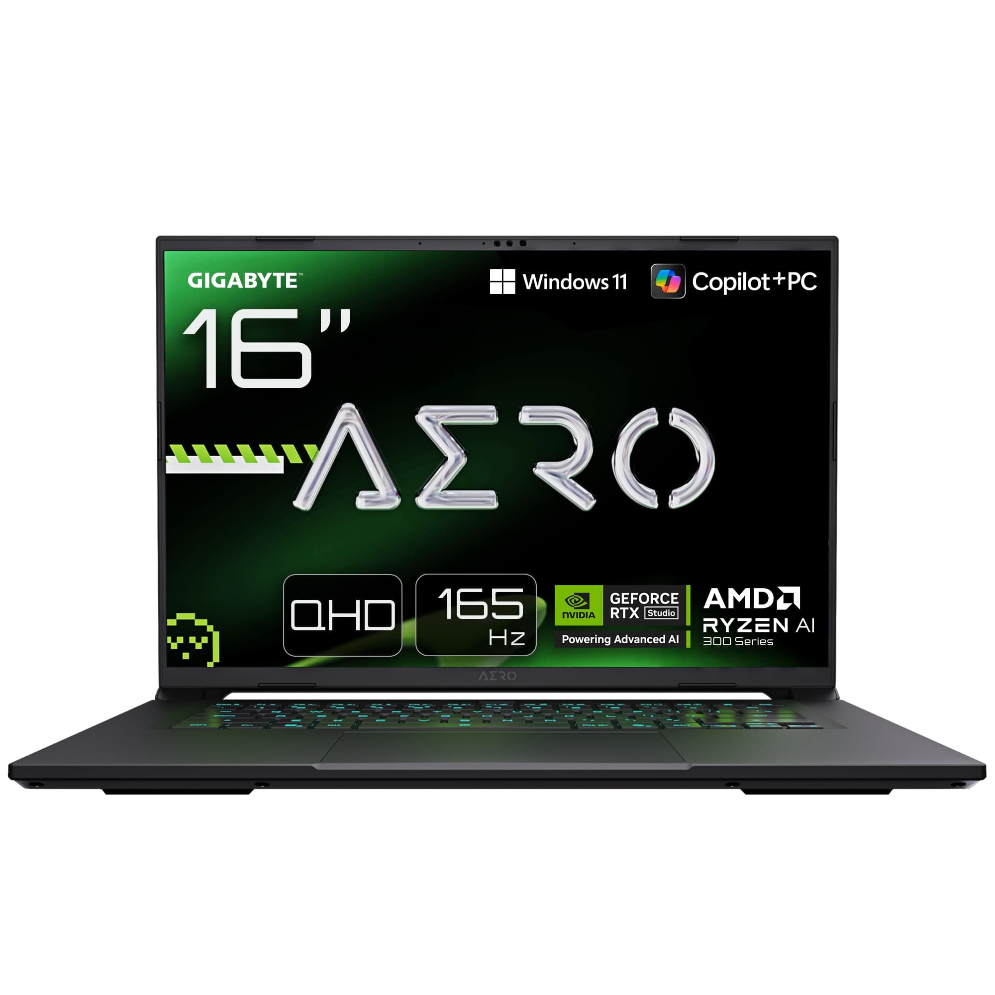 Gigabyte AERO X16 1VH93CZC94AH AI7-350 16" 2560x1600 16GB 1TB RTX 5060 W11H Gray 2R