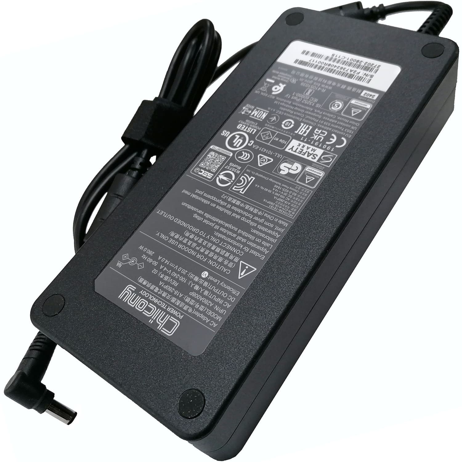 Napájecí adaptér orig. GIGABYTE 280W 20V