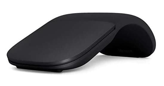 Microsoft Surface Arc Mouse Cestovní Blue Track 1 000 DPI Bezdrátová Bluetooth Černá