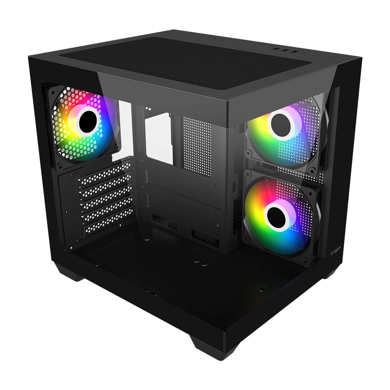 FSP S140-BA SFF & Desktop Transpar. Černá