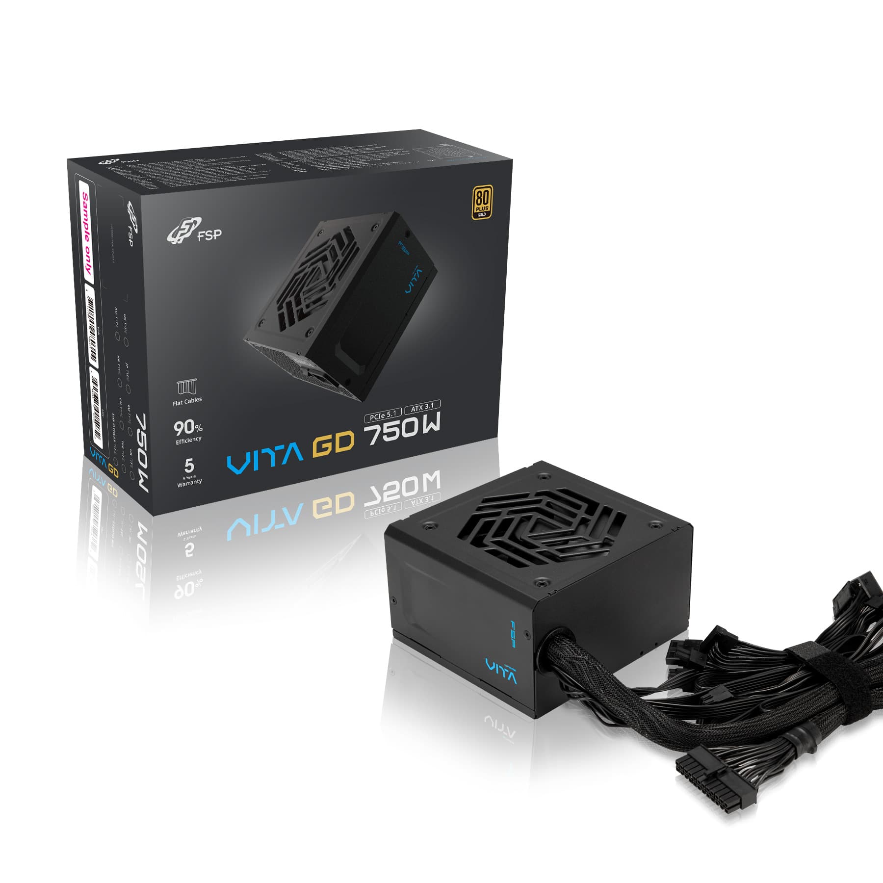 FSP VITA GD 750W ATX 3.1 80PLUS Gold Retail