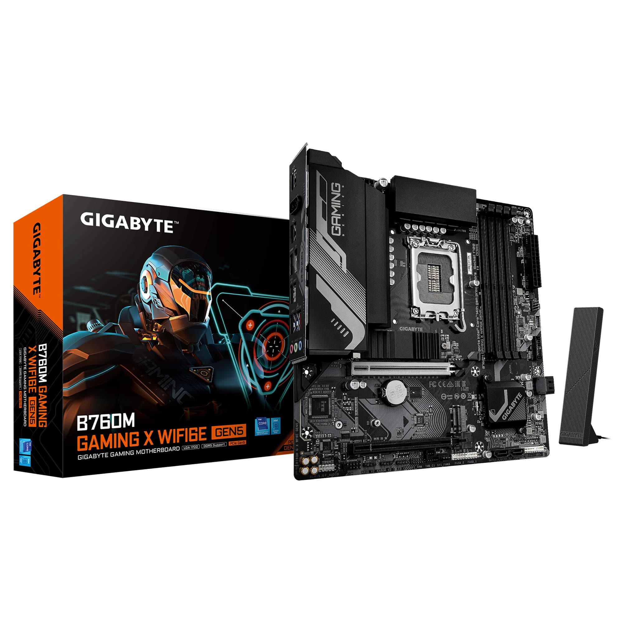 GIGABYTE B760M GAMING X WIFI6E GEN5 LGA 1700 mATX
