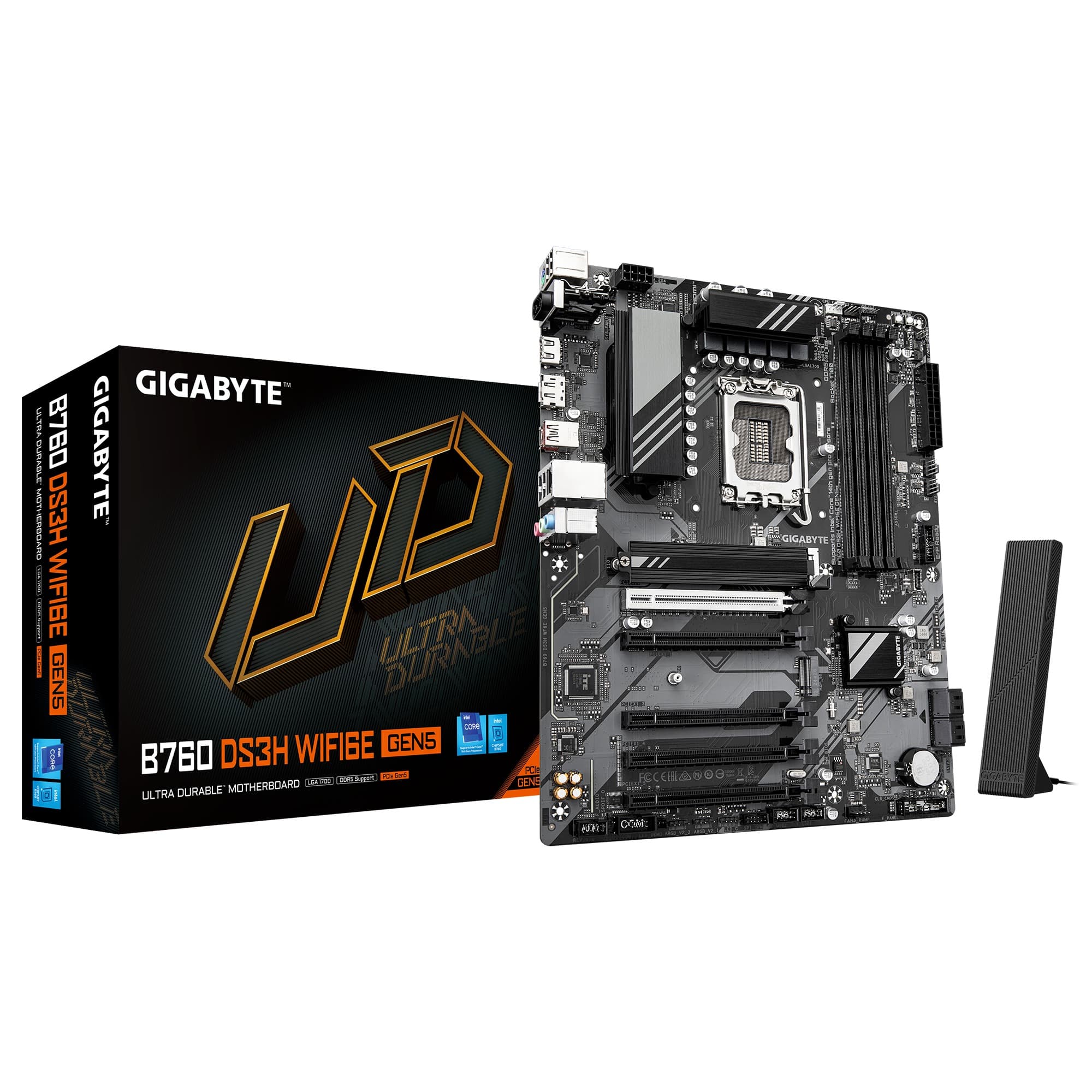 GIGABYTE B760 DS3H WIFI6E GEN5 LGA 1700 ATX