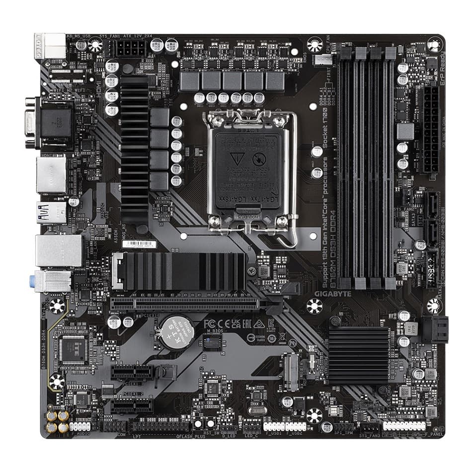 GIGABYTE B760M DS3H DDR4 LGA 1700 mATX