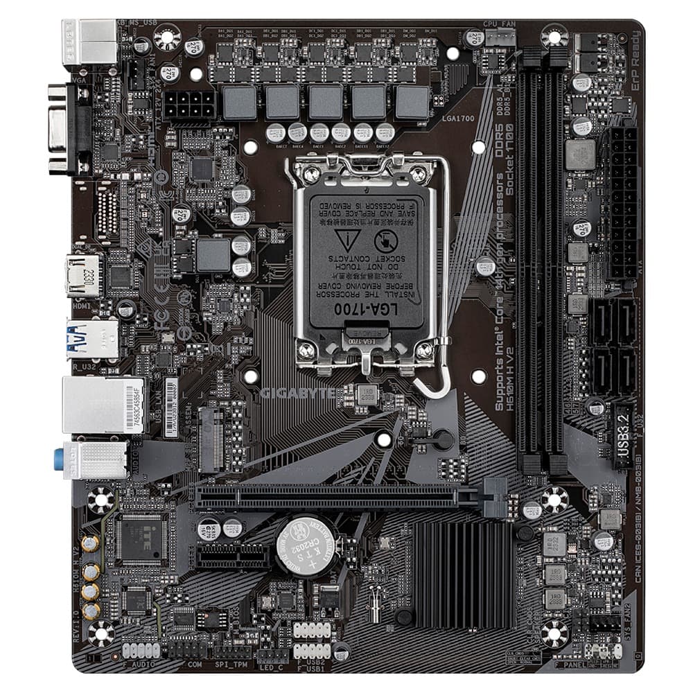 GIGABYTE H610M H V2 LGA 1700 mATX