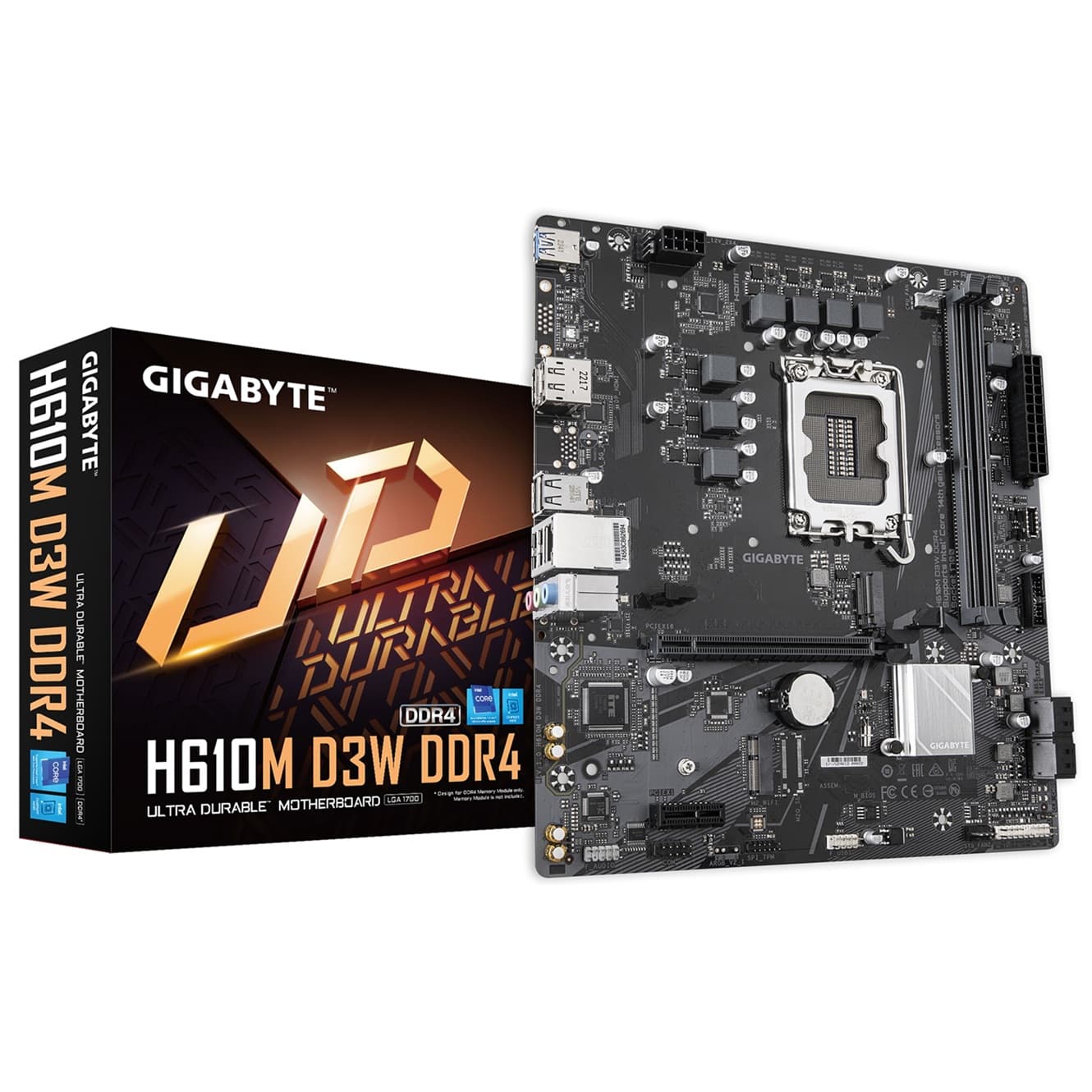 GIGABYTE H610M D3W DDR4 LGA 1700 mATX