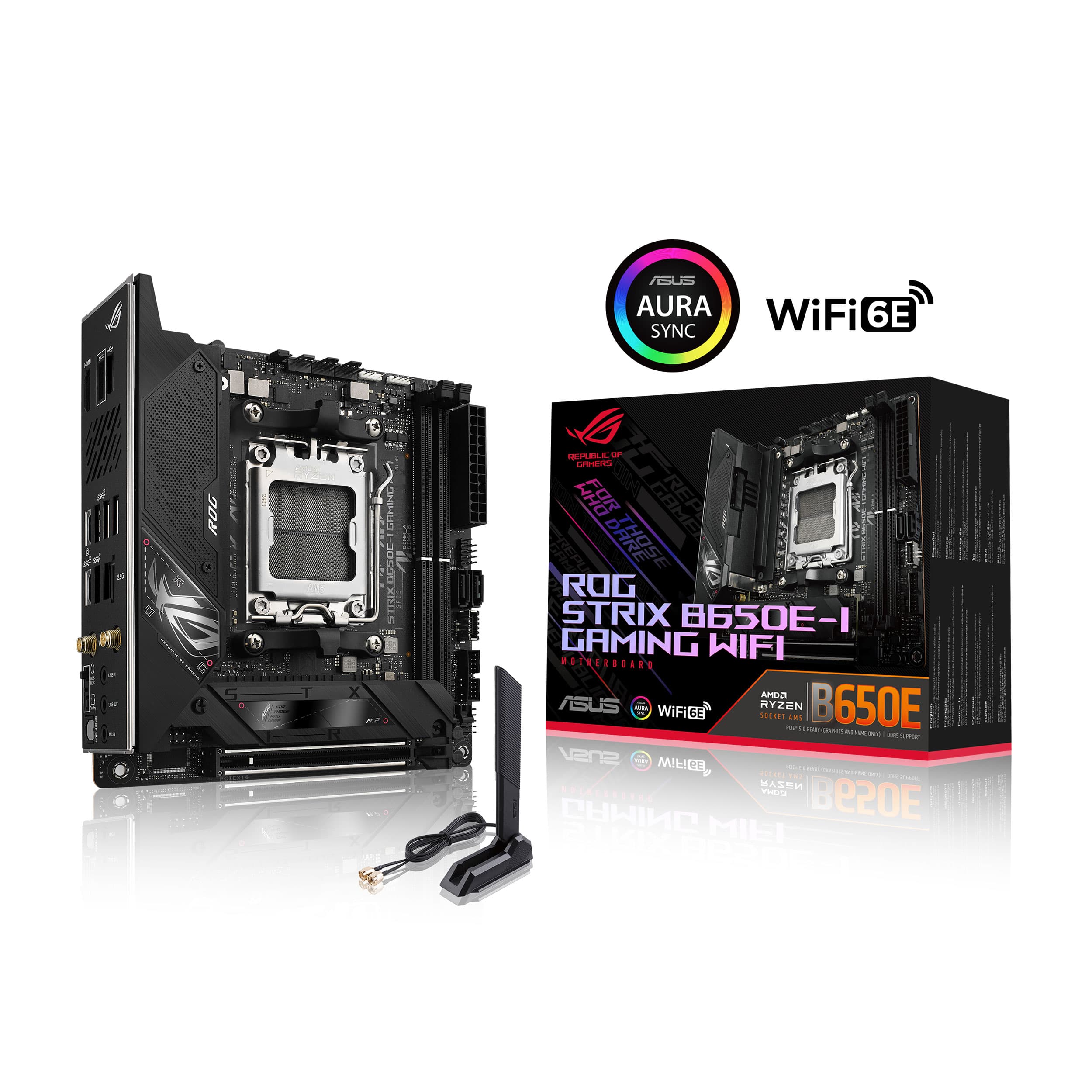 ASUS ROG STRIX B650E-I GAMING WIFI AM5 mITX