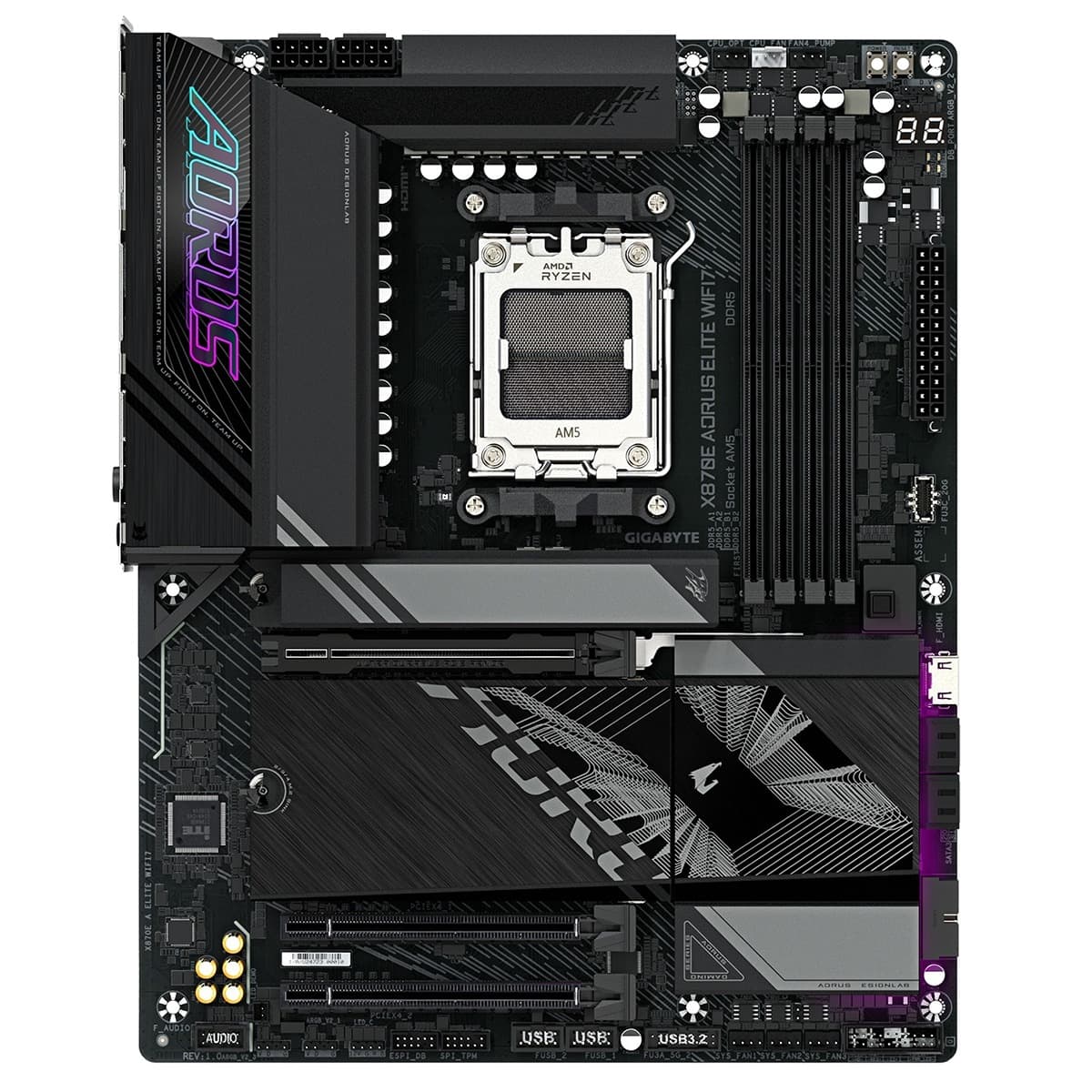 GIGABYTE X870E AORUS ELITE WIFI7 AM5 ATX