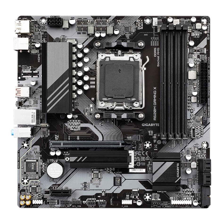 GIGABYTE A620M GAMING X AM5 mATX