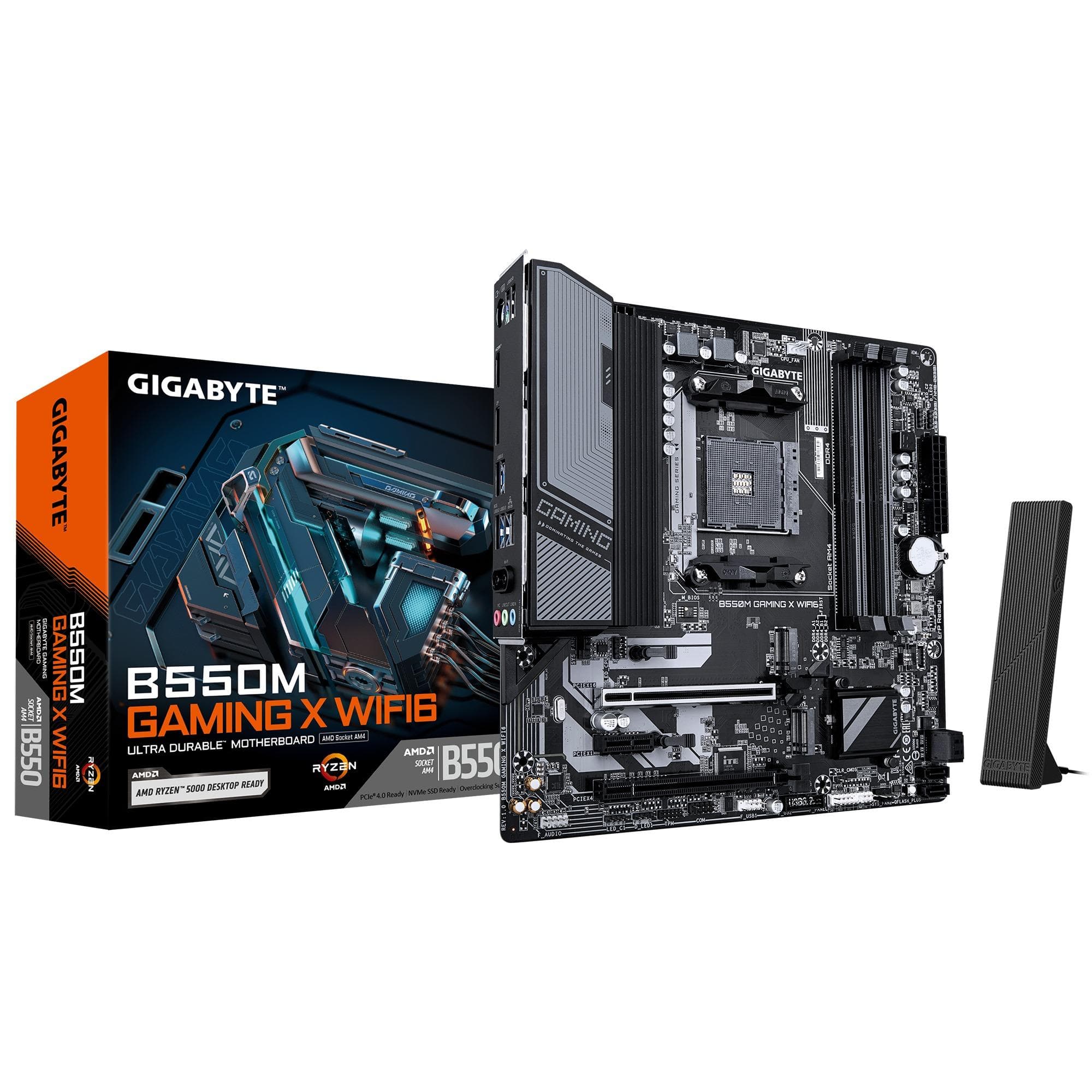 GIGABYTE B550M GAMING X WIFI6 AM4 mATX